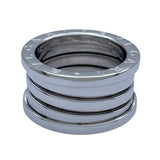 ブルガリ BVLGARI ビーゼロワンリング4バンド(M) ホワイトゴールド 750 ジュエリー