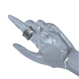 ブルガリ BVLGARI ビーゼロワンリング4バンド(M) ホワイトゴールド 750 ジュエリー