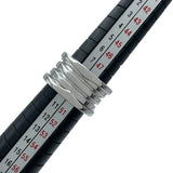 ブルガリ BVLGARI ビーゼロワンリング4バンド(M) ホワイトゴールド 750 ジュエリー