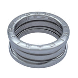 ブルガリ BVLGARI ビーゼロワンリング3バンド(S) ホワイトゴールド 750 ジュエリー