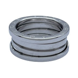 ブルガリ BVLGARI ビーゼロワンリング3バンド(S) ホワイトゴールド 750 ジュエリー