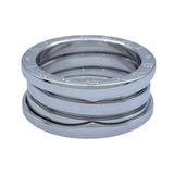 ブルガリ BVLGARI ビーゼロワンリング3バンド(S) ホワイトゴールド 750 ジュエリー