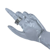 ブルガリ BVLGARI ビーゼロワンリング3バンド(S) ホワイトゴールド 750 ジュエリー