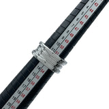 ブルガリ BVLGARI ビーゼロワンリング3バンド(S) ホワイトゴールド 750 ジュエリー