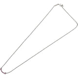 ティファニー TIFFANY＆CO Tスマイルネックレスマイクロミニ ホワイトゴールド Au750 ジュエリー