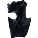 ティファニー TIFFANY＆CO Tスマイルネックレスマイクロミニ ホワイトゴールド Au750 ジュエリー