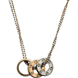 カルティエ Cartier ラブスリーフープネックレス6Pダイヤ ピンクゴールド 750 ジュエリー