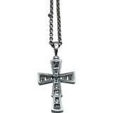 ブルガリ BVLGARI セルペンティクロスネックレス ホワイトゴールド Au750 ダイヤモンド ジュエリー