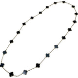 ヴァンクリーフ＆アーペル Van Cleef & Arpels ヴィンテージアルハンブラ ロングネックレス ゴールド 750/オニキス ジュエリー