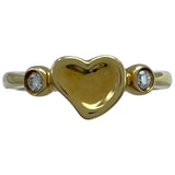 ティファニー TIFFANY＆CO フルハートリング ゴールド 750/ダイヤモンド ジュエリー