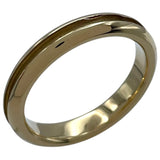 ティファニー TIFFANY＆CO グルーブドリング ゴールド 750 ジュエリー