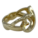 ティファニー TIFFANY＆CO ダブルラビング ハートリング ゴールド 750 ジュエリー