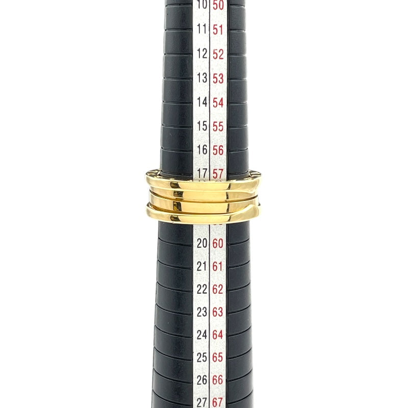 ブルガリ BVLGARI ビーゼロワンリング3バンド ゴールド 750 ジュエリー