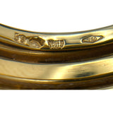 ブルガリ BVLGARI ビーゼロワンリング3バンド ゴールド 750 ジュエリー