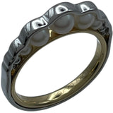 タサキ TASAKI リキッドリング ゴールド 750/Pt900/パール ジュエリー