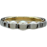 タサキ TASAKI リキッドリング ゴールド 750/Pt900/パール ジュエリー