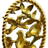 タサキ TASAKI 小鳥イヤリング ゴールド K18/ダイヤモンド ダイヤモンド ジュエリー