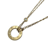 カルティエ Cartier ラブサークルネックレス2Pダイヤ ゴールド Au750 ジュエリー