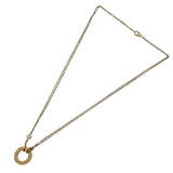 カルティエ Cartier ラブサークルネックレス2Pダイヤ ゴールド Au750 ジュエリー