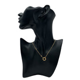 カルティエ Cartier ラブサークルネックレス2Pダイヤ ゴールド Au750 ジュエリー