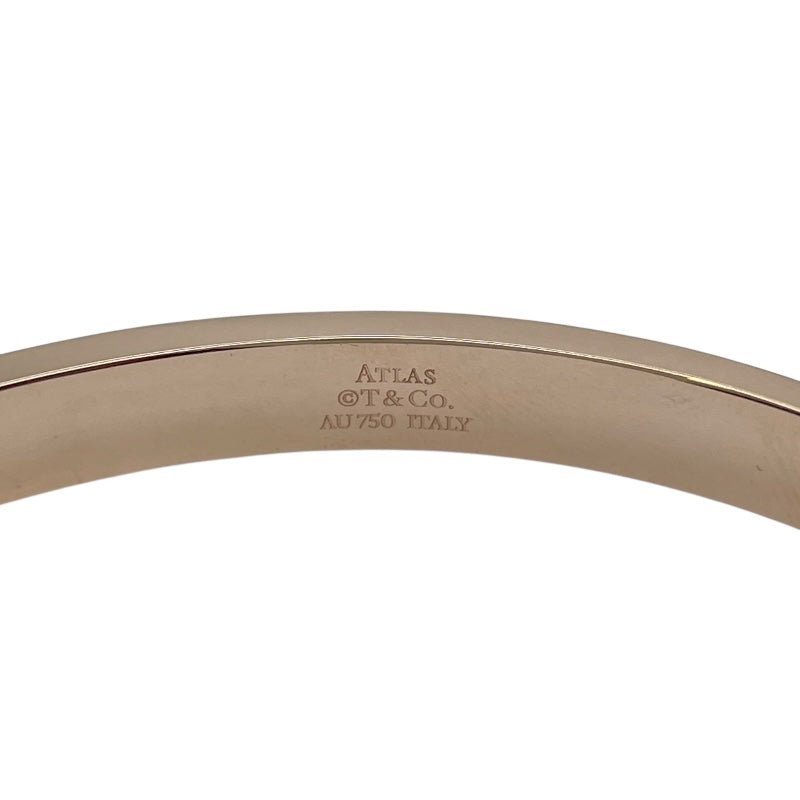 ティファニー TIFFANY＆CO アトラスブレス ピンクゴールド Au750 ダイヤモンド ジュエリー