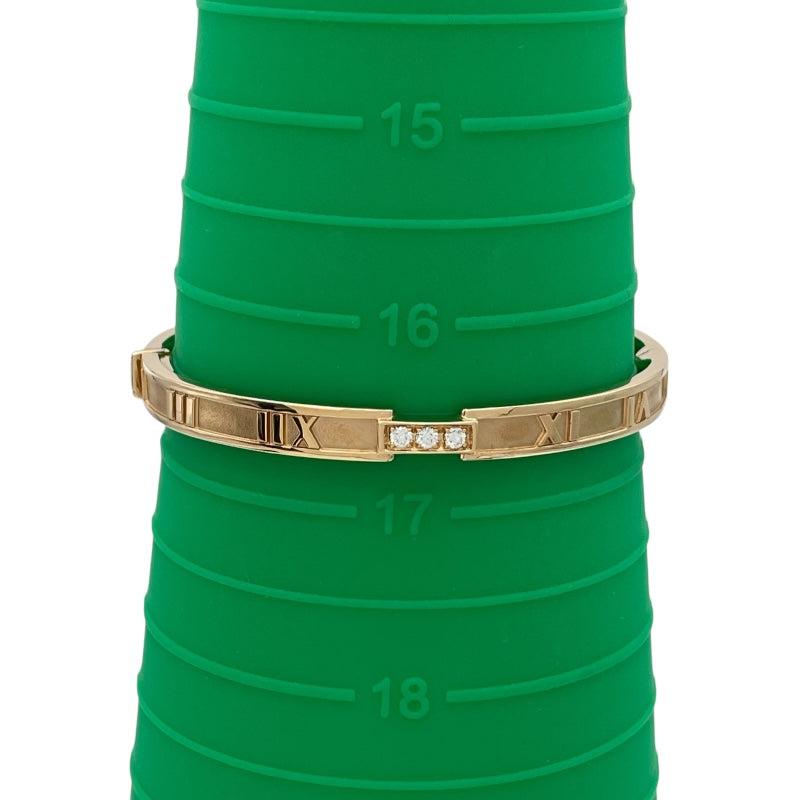 ティファニー TIFFANY＆CO アトラスブレス ピンクゴールド Au750 ダイヤモンド ジュエリー