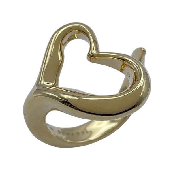 ティファニー TIFFANY＆CO オープンハートリング ゴールド K18 ジュエリー