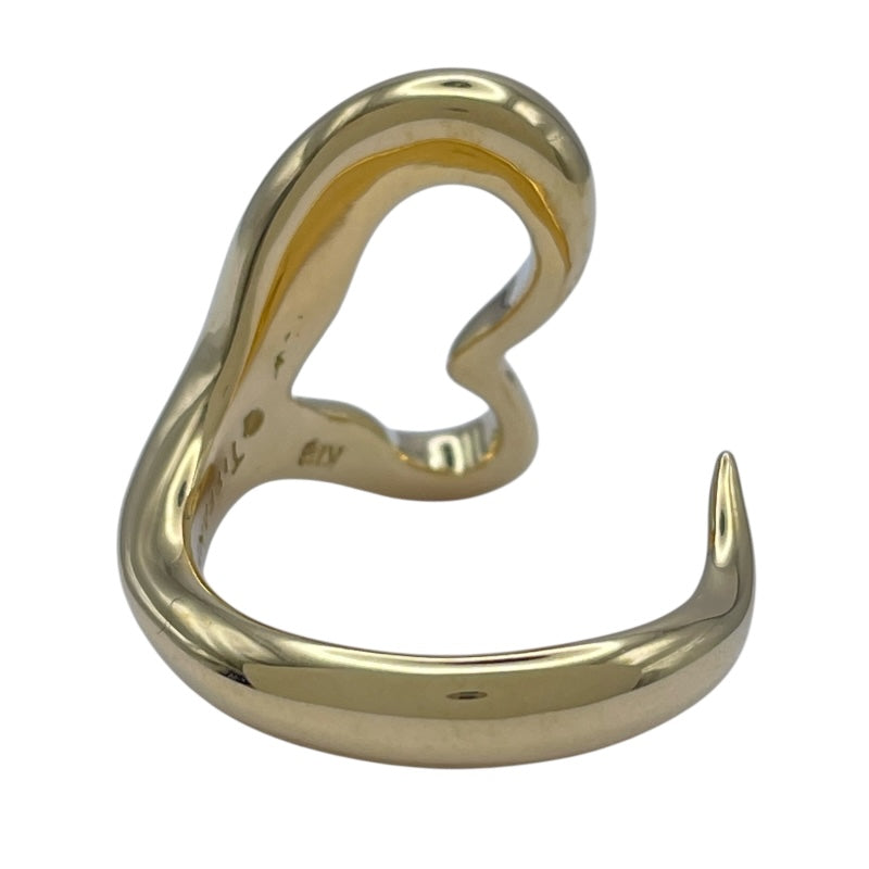 ティファニー TIFFANY＆CO オープンハートリング ゴールド K18 ジュエリー