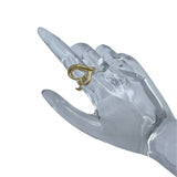 ティファニー TIFFANY＆CO オープンハートリング ゴールド K18 ジュエリー