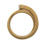 ティファニー TIFFANY＆CO Tスクエアラップリング ピンクゴールド Au750 ダイヤモンド ジュエリー