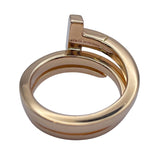 ティファニー TIFFANY＆CO Tスクエアラップリング ピンクゴールド Au750 ダイヤモンド ジュエリー