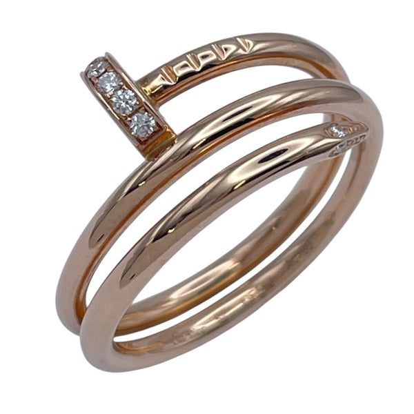 カルティエ Cartier ジュストアンクルリングダブル ピンクゴールド