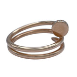 カルティエ Cartier ジュストアンクルリングダブル ピンクゴールド Au750 ジュエリー