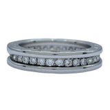 ブルガリ BVLGARI ビーゼロワンリング1バンド(XS) ホワイトゴールド 750 ジュエリー