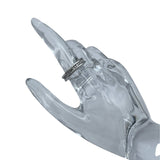 ブルガリ BVLGARI ビーゼロワンリング1バンド(XS) ホワイトゴールド 750 ジュエリー