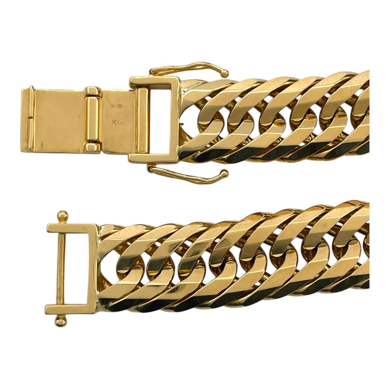 喜平12面トリプルネックレス ゴールド K18 ジュエリー | 中古ブランド