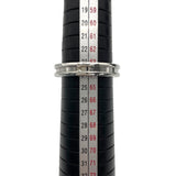 ブルガリ BVLGARI ビーゼロワンリング1バンド(XS) ホワイトゴールド Au750 ジュエリー