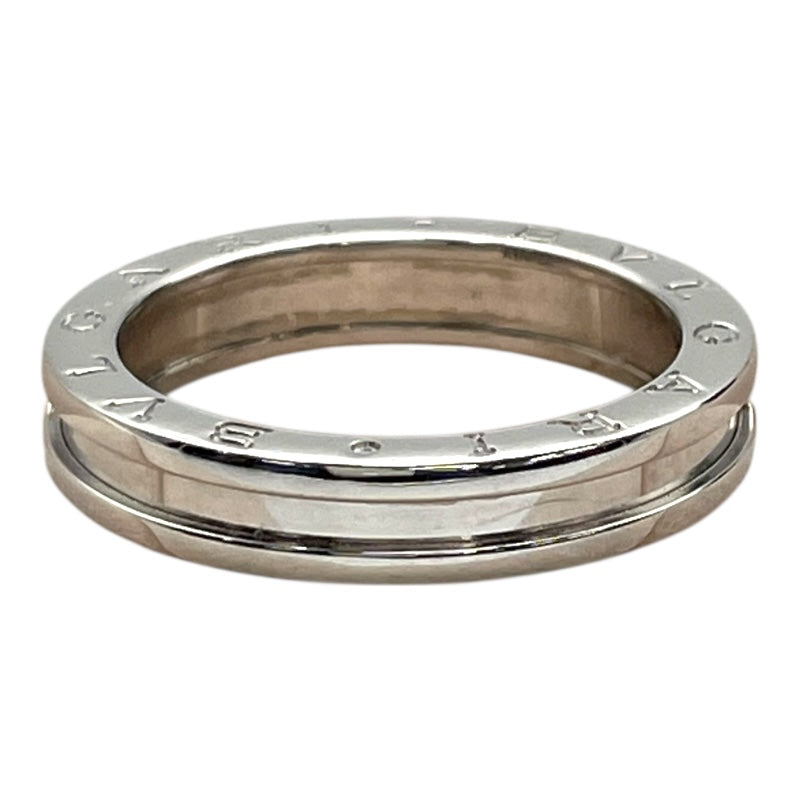 ブルガリ BVLGARI ビーゼロワンリング1バンド(XS) ホワイトゴールド Au750 ジュエリー