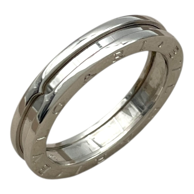 ブルガリ BVLGARI ビーゼロワンリング1バンド(XS) ホワイトゴールド Au750 ジュエリー