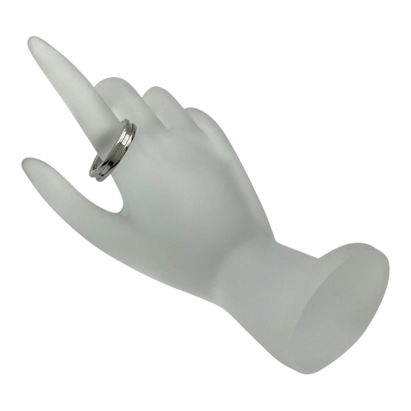 ブルガリ BVLGARI ビーゼロワンリング1バンド(XS) ホワイトゴールド Au750 ジュエリー