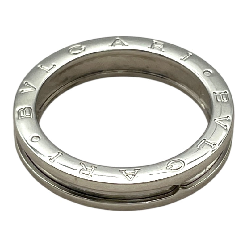 ブルガリ BVLGARI ビーゼロワンリング1バンド(XS) ホワイトゴールド Au750 ジュエリー