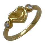 ティファニー TIFFANY＆CO フルハートリング ゴールド 750 ダイヤモンド ジュエリー