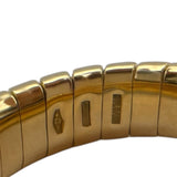 ブルガリ BVLGARI トゥボガスリング ゴールド 750 ブルートパーズ ジュエリー