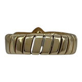 ブルガリ BVLGARI トゥボガスリング ゴールド 750 ブルートパーズ ジュエリー