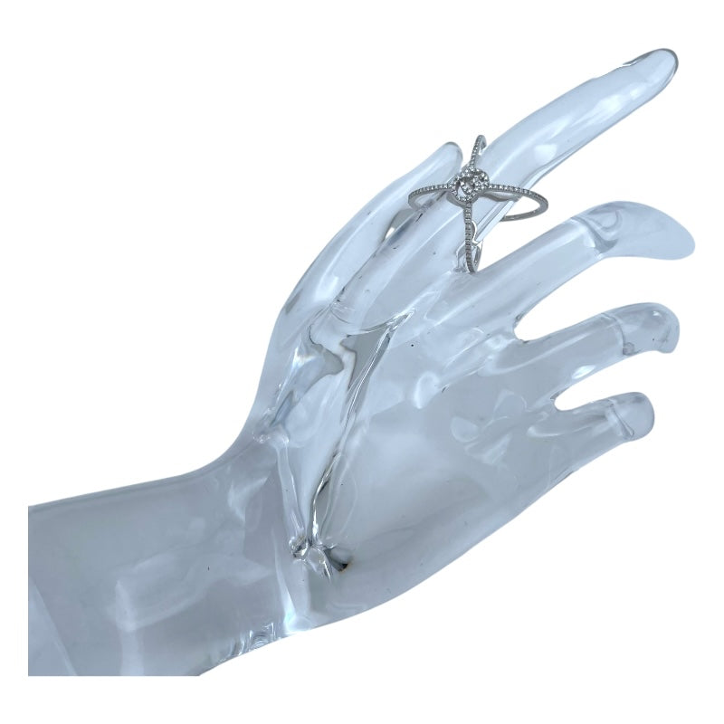 グッチ GUCCI GGランリングリング ホワイトゴールド Au750 ダイヤモンド　 ジュエリー