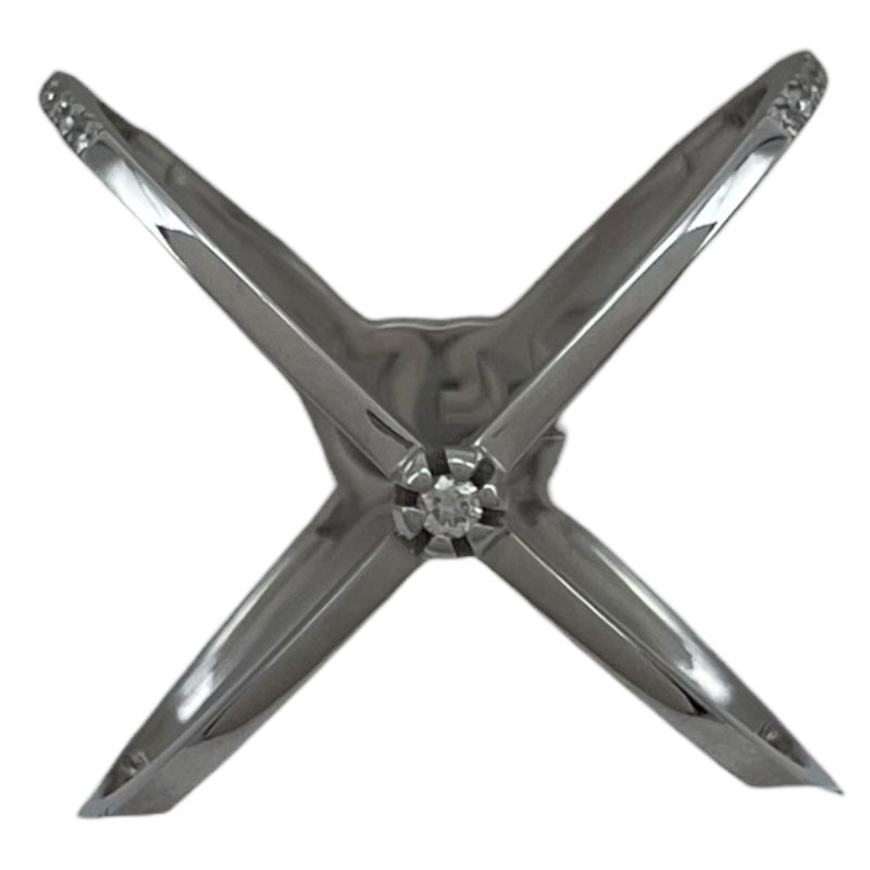 グッチ GUCCI GGランリングリング ホワイトゴールド Au750 ダイヤモンド　 ジュエリー