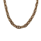 エルメス HERMES シェーヌダンクルネックレスTPM 62コマ ピンクゴールド Au750 ジュエリー