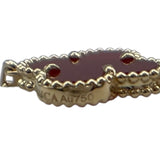 ヴァンクリーフ＆アーペル Van Cleef & Arpels ヴィンテージアルハンブラロングネックレス ピンクゴールド Au750 カーネリアン ジュエリー