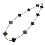 ヴァンクリーフ＆アーペル Van Cleef & Arpels ヴィンテージアルハンブラ10モチーフネックレス ゴールド Au750 ジュエリー