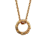 ブルガリ BVLGARI セルペンティヴァイパーネックレス ピンクゴールド Au750 ジュエリー